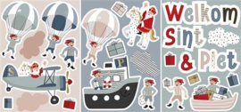 Raamstickers: Sint & Co.