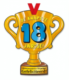 Trofee: De knapste 18 jarige!