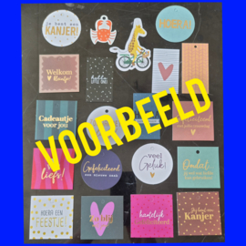 Voordeel cadeau labels