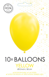 Yellow ballonnen