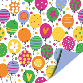 Cadeaupapier: Balloons (1 meter)