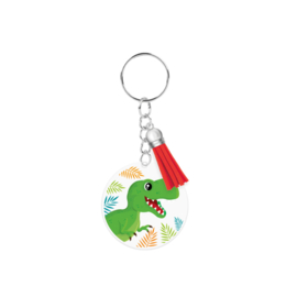 Acryl sleutelhanger: Dino