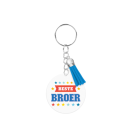 Acryl sleutelhanger: Broer