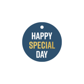 Cadeaulabel: Happy special day