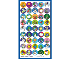 Stickervel Kerst (stammetjes serie 14)