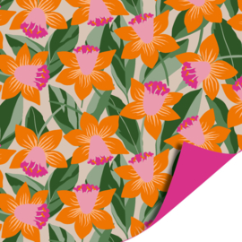 Cadeaupapier: Retro Riviera (2m bij 70cm)