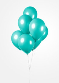 Turquoise ballonnen