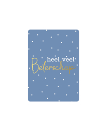 Cadeaukaart A7: Heel veel beterschap
