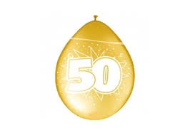 Ballonnen 50-jarig jubileum