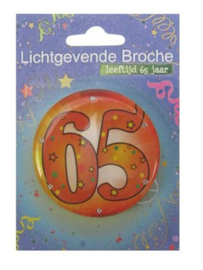 Button lichtgevend 65