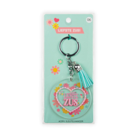 Acryl sleutelhanger: Zus