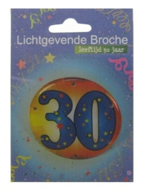 Button lichtgevend 30