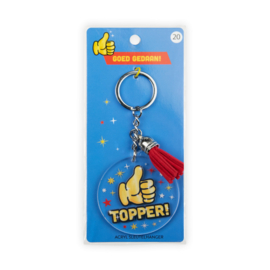 Acryl sleutelhanger: Topper