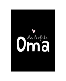 Ansichtkaart  : De liefste oma