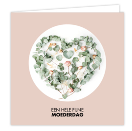 Wenskaart: Een hele fijne moederdag