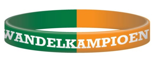 Siliconen bandje: WANDELKAMPIOEN!