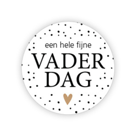 Sticker: Een hele fijne vaderdag