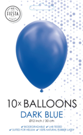 Dark blue ballonnen