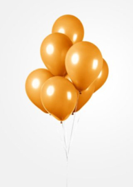 Orange ballonnen (set van 10)