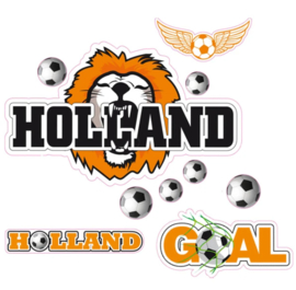 Raamstickers Holland (4 vellen)