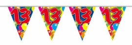 Vlaggenlijn 13 jaar balloons