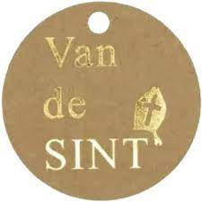 Cadeaulabel:  Van de Sint