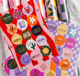 A5 stickervel:  Retro