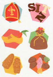 Wenskaart: Sinterklaasfeest