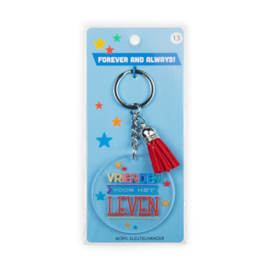 Acryl sleutelhanger: Vrienden