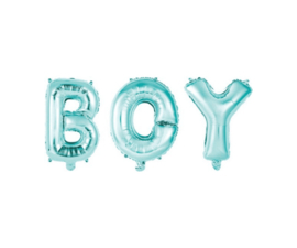 Folie Ballonnen blauw - Boy