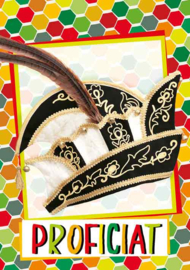 Wenskaart: Proficiat