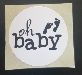 Sticker: Oh baby