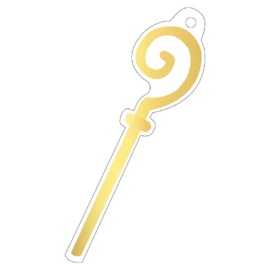 Cadeaulabel: Gouden Staf