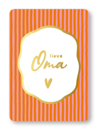 Ansichtkaart  : Lieve oma