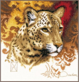 Borduurpakket - Eyes of Amber - Animals - Lanarte (weefstof)
