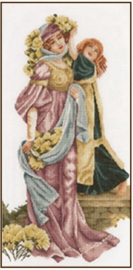 Borduurpakket - Victorian Ladies - Classic - Lanarte (linnen)