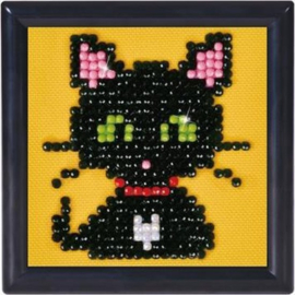 Diamond Dotz - Green Eye Sparkle - 9.5 x 9.5 cm - met lijst