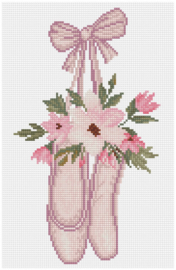 Diamond Dotz - Ballet Slippers - 24 x 37 cm