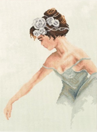 Borduurpakket - Ballerina - Romance - Lanarte (weefstof)