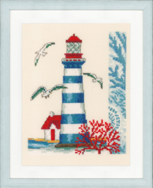 Borduurpakket - Vuurtoren - Vervaco
