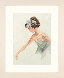 Borduurpakket - Ballerina - Romance - Lanarte (weefstof)
