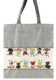 Tas met Hengsel (zonder patroon) 36 x 41 cm