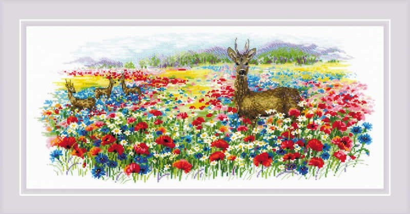 Borduurpakket Riolis - Blooming Meadow