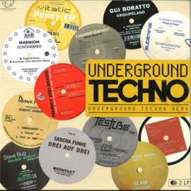 Various- UNDERGROUND TECHNO LP "2x12"