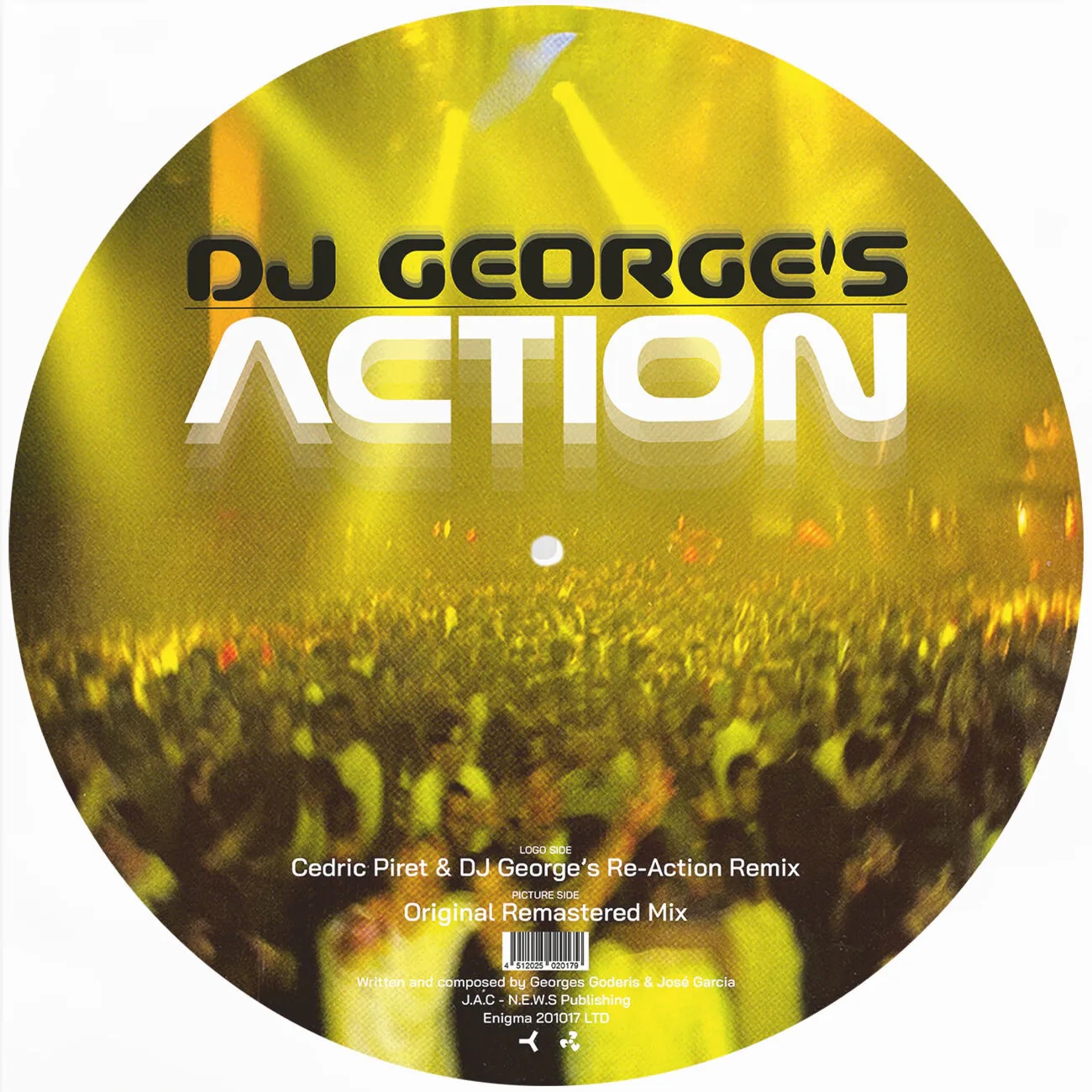DJ GEORGE’S ACTION (ORIGINAL & REMIX) - Picture Disc