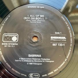 Sabrina – All Of Me (Boy Oh Boy)