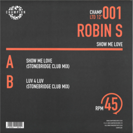 Robin S - Show Me Love EP