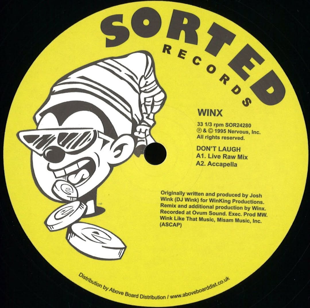 Winx - DON'T LAUGH  (Black Vinyl)