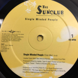 The Sunclub – Single Minded People ( 2LP )