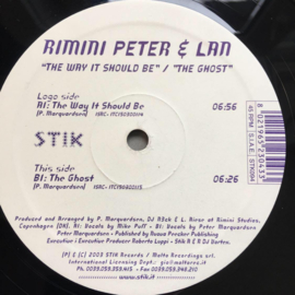 Rimini Peter & LAN – The Way It Should Be / The Ghost